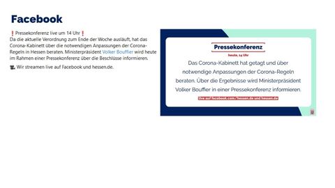 Facebook-Post vom 28. April 2022