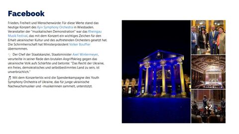 Facebook-Post vom 28. April 2022