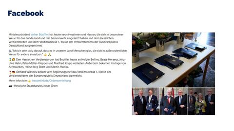 Facebook-Post vom 25. Mai 2022