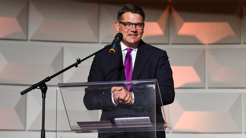 Ministerpräsident Rhein beim Unternehmertag der Vereinigung der hessischen Unternehmerverbände (VhU) in Wiesbaden