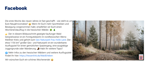 Facebook-Post von Freitag, 6. Januar 2023 um 16:29