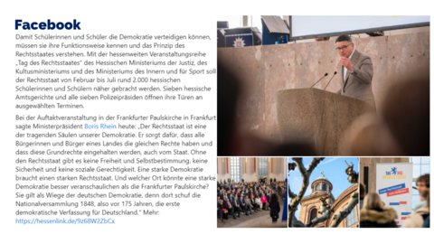 Facebook-Post von Montag, 6. Februar 2023 um 14:25