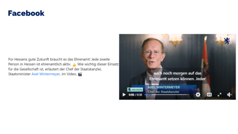 Facebook Post vom 11.04.2023