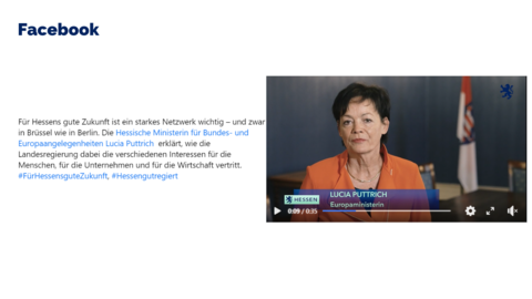 Facebook Post vom 15.04.2023