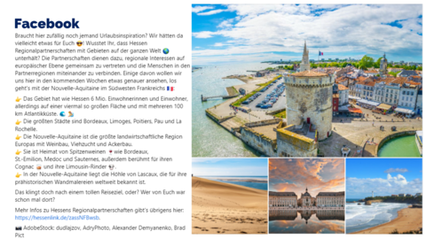 Facebook-Post vom 24. Juli 2023