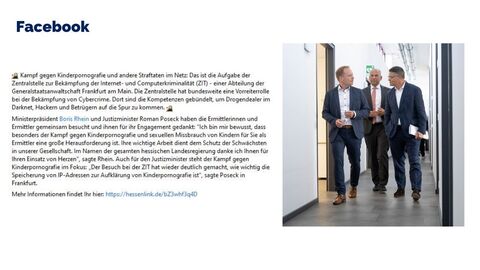 Facebook-Post vom 23. August 2023