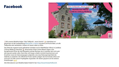 Facebook-Post vom 13. Dezember 2023