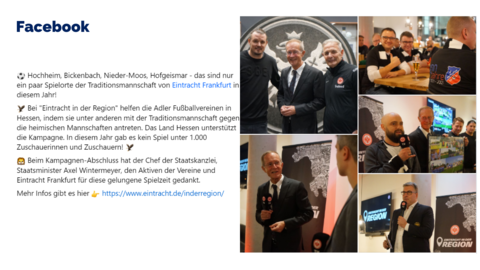 Facebook-Post vom 2. Dezember 2023