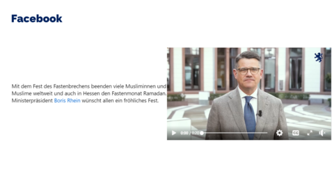 Facebook-Post vom 9. April 2024