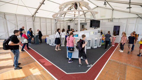 Impression vom Hessentag in Fritzlar