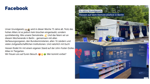 Facebook-Post von Freitag, 24. Mai 2024 um 14:00