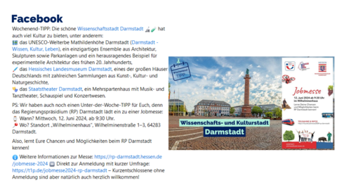 Facebook-Post vom 07. Juni 2024