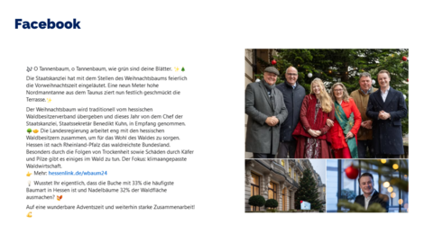 Facebook Post vom 05. Dezember 2024