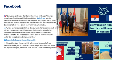 Facebook-Post vom 07.05.2025