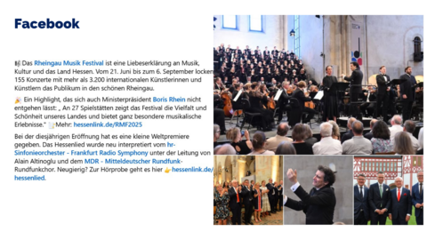Facebook-Post vom 22. Juni 2025
