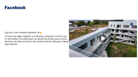 Facebook Post vom 19. Juli 2025