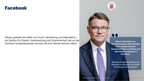 Facebook-Post vom 21. September 2025